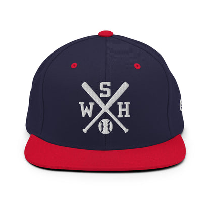 Washington Baseball Snapback Cap Retro WSH Baseball Bats Hat
