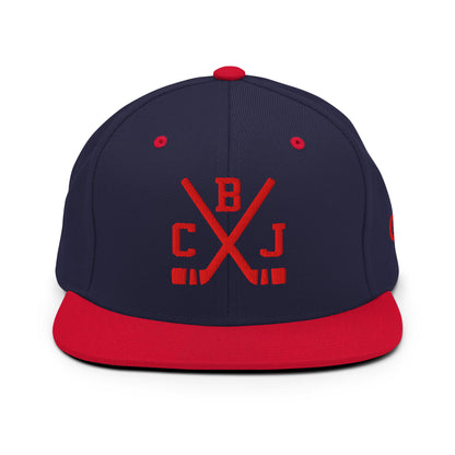 Columbus Hockey Snapback Cap Retro CBJ Hockey Sticks Hat