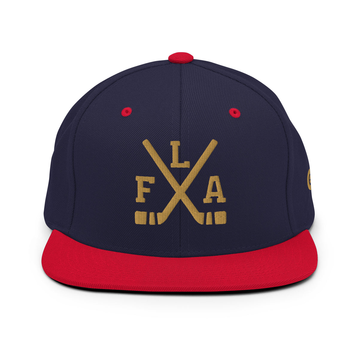 Florida Hockey Snapback Cap Retro FLA Hockey Sticks Hat