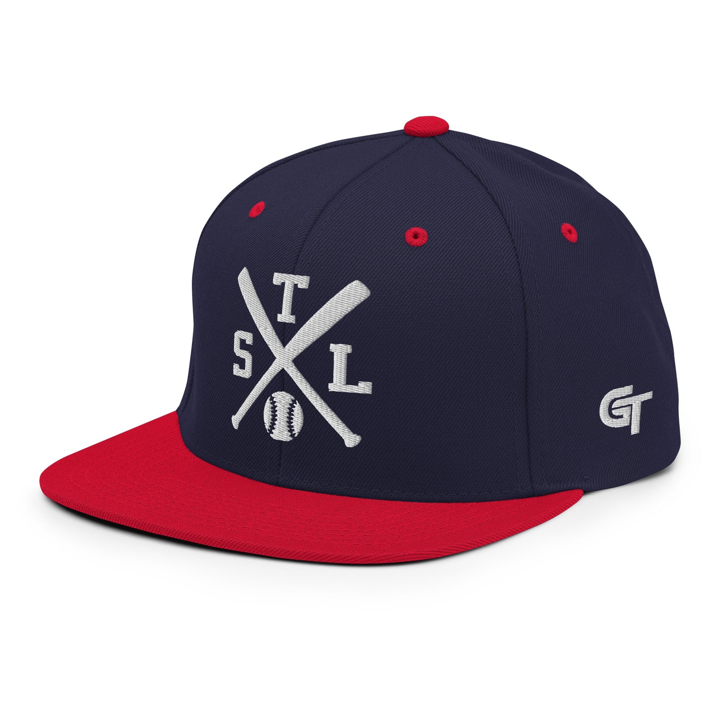 St. Louis Baseball Snapback Cap Retro STL Baseball Bats Hat