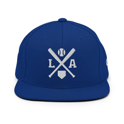 LA Baseball Snapback Cap Los Angeles Baseball Bats Hat