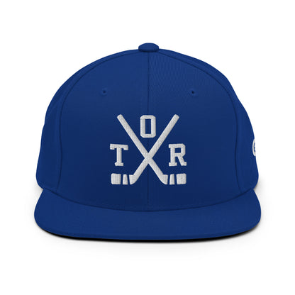 Toronto Hockey Snapback Cap Retro TOR Hockey Sticks Hat