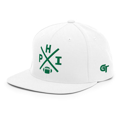 Philadelphia Football Snapback Cap Retro PHI Football Cross Hat
