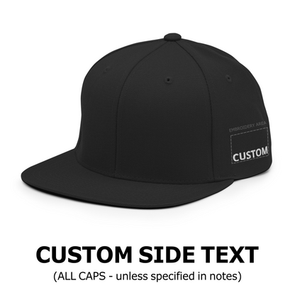Custom Embroidered Snapback Hat | Team Logo Cap