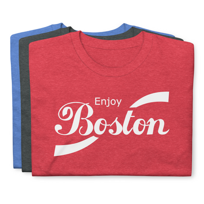 Enjoy Boston Funny Retro Boston Parody T-Shirt