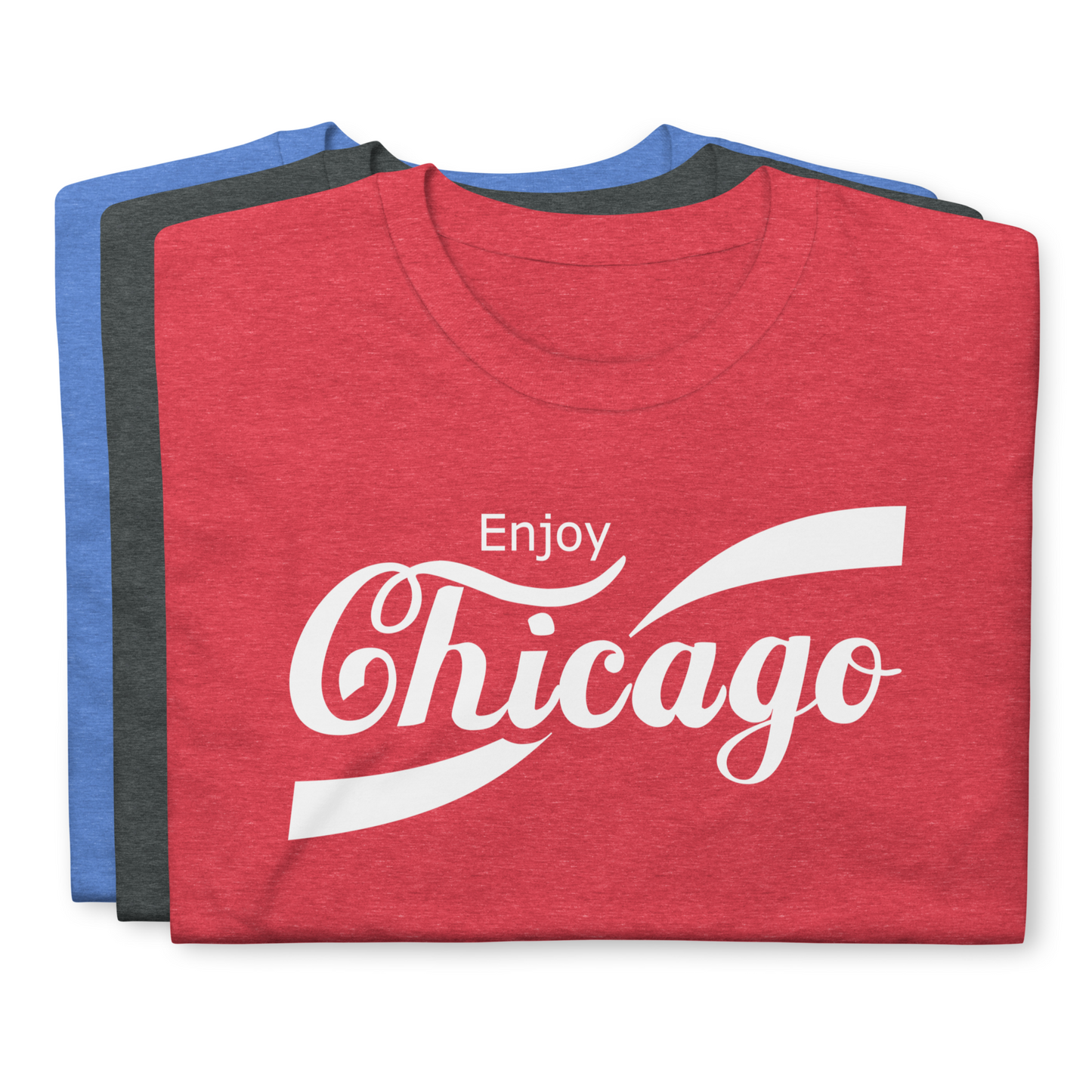 Enjoy Chicago Funny Retro Chicago Parody T-Shirt