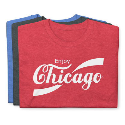 Enjoy Chicago Funny Retro Chicago Parody T-Shirt