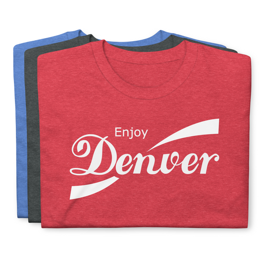 Enjoy Denver Funny Retro Denver Parody T-Shirt