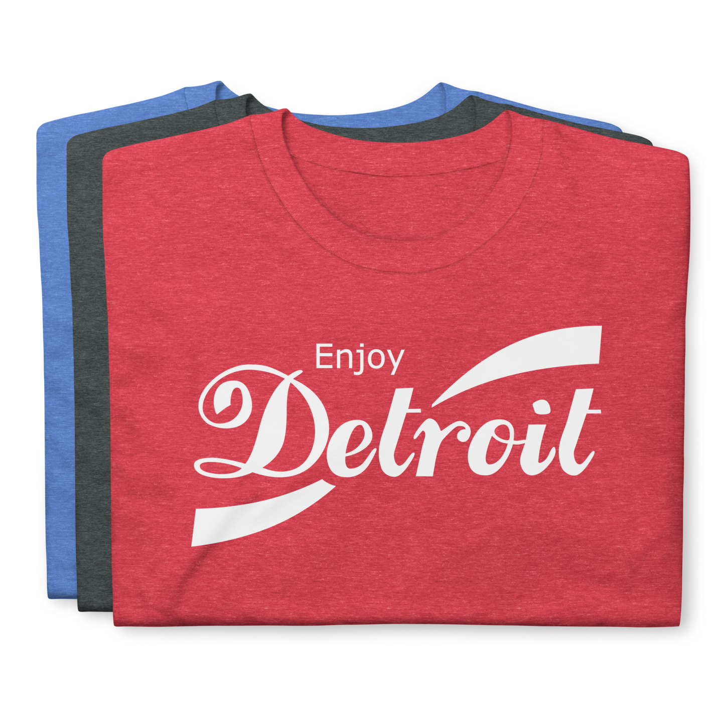 Enjoy Detroit Funny Retro Detroit Parody T-Shirt