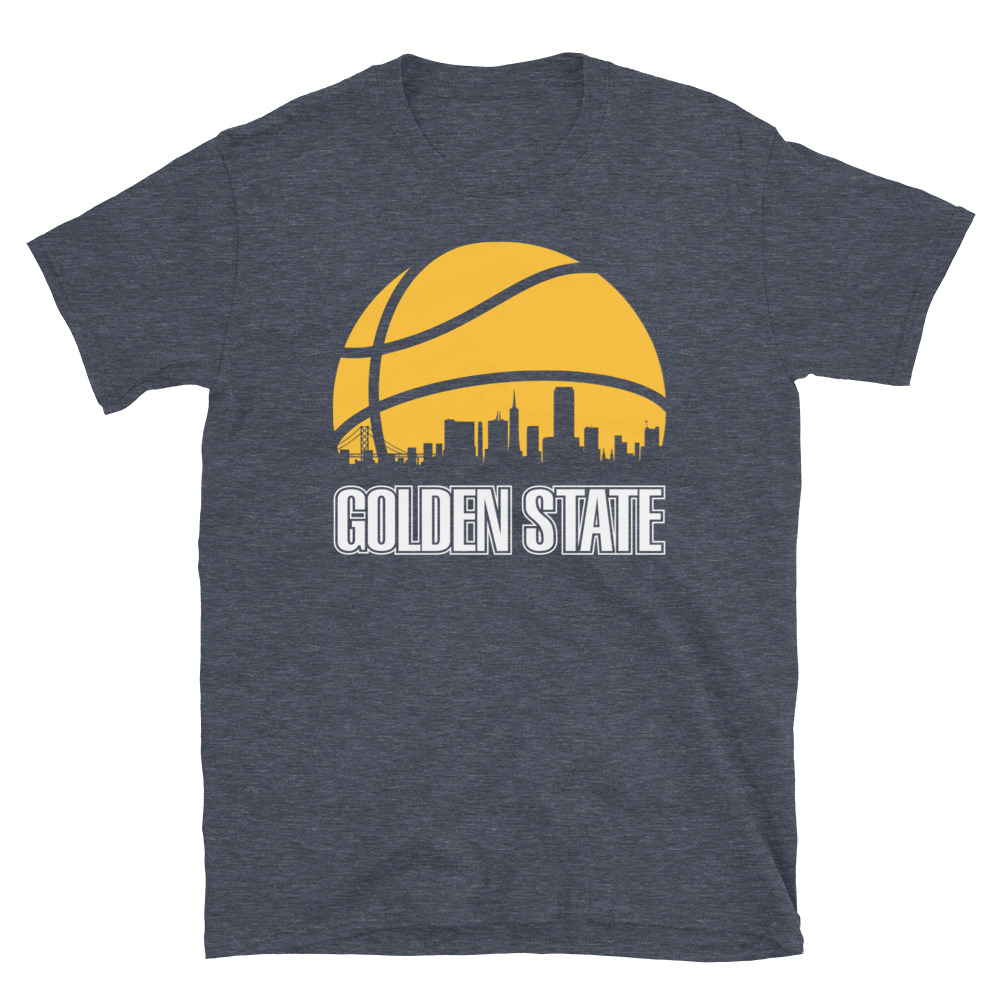 Retro Golden State Basketball Skyline T-Shirt