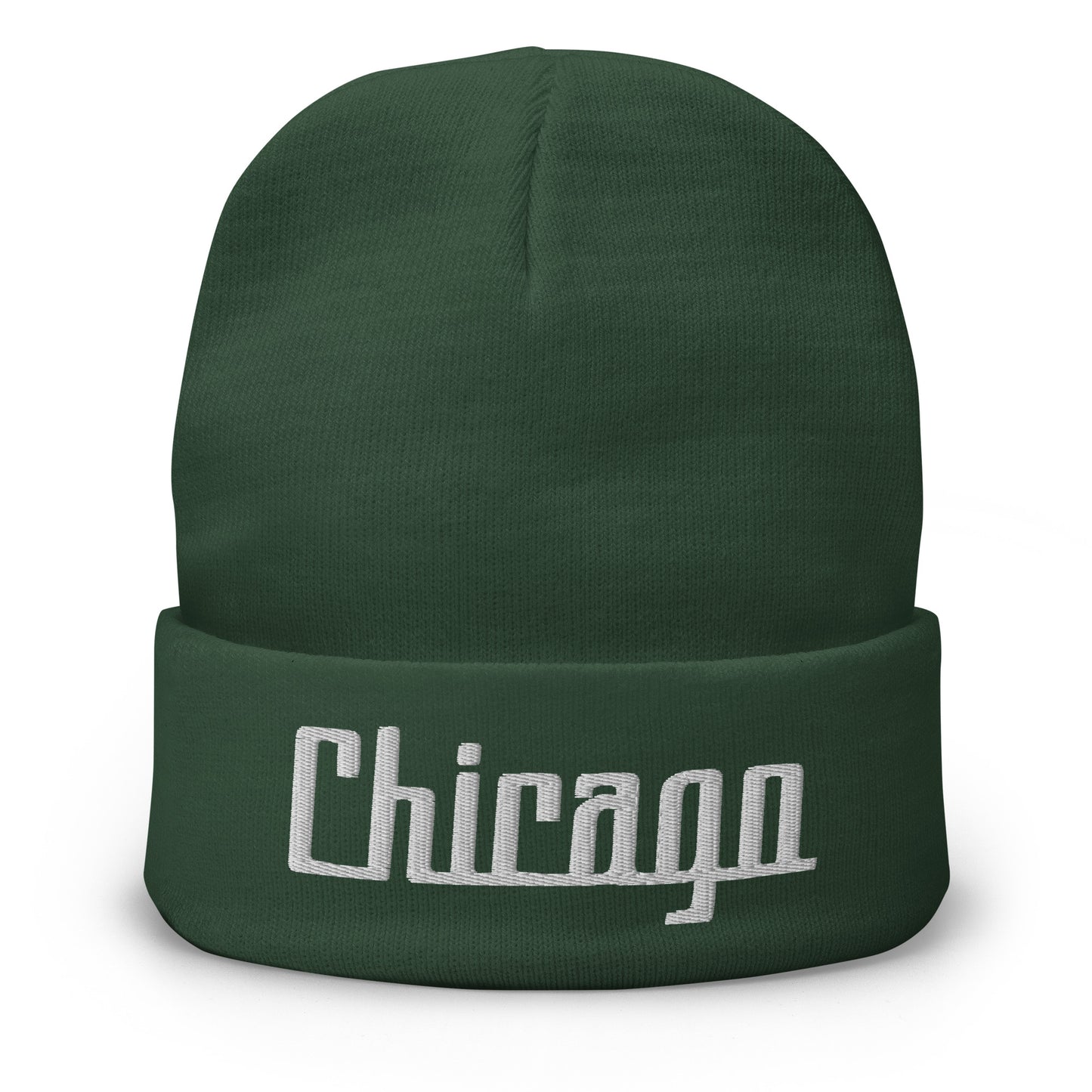 Retro Chicago Beanie Cap Vintage Chicago IL Winter Hat