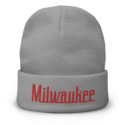 Retro Milwaukee Beanie Cap Vintage Milwaukee WI Winter Hat
