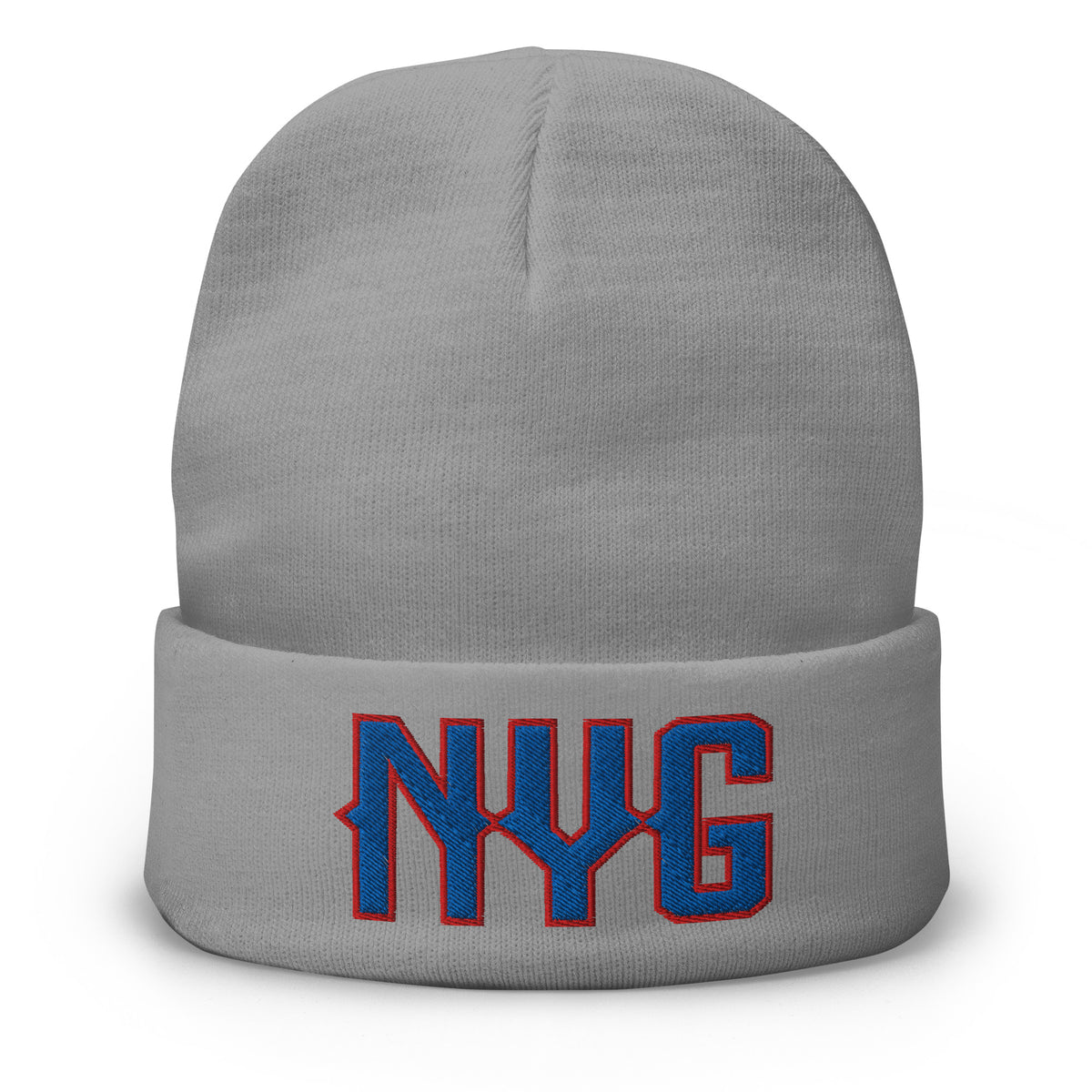 Vintage NYG Beanie Retro New York Football Winter Hat