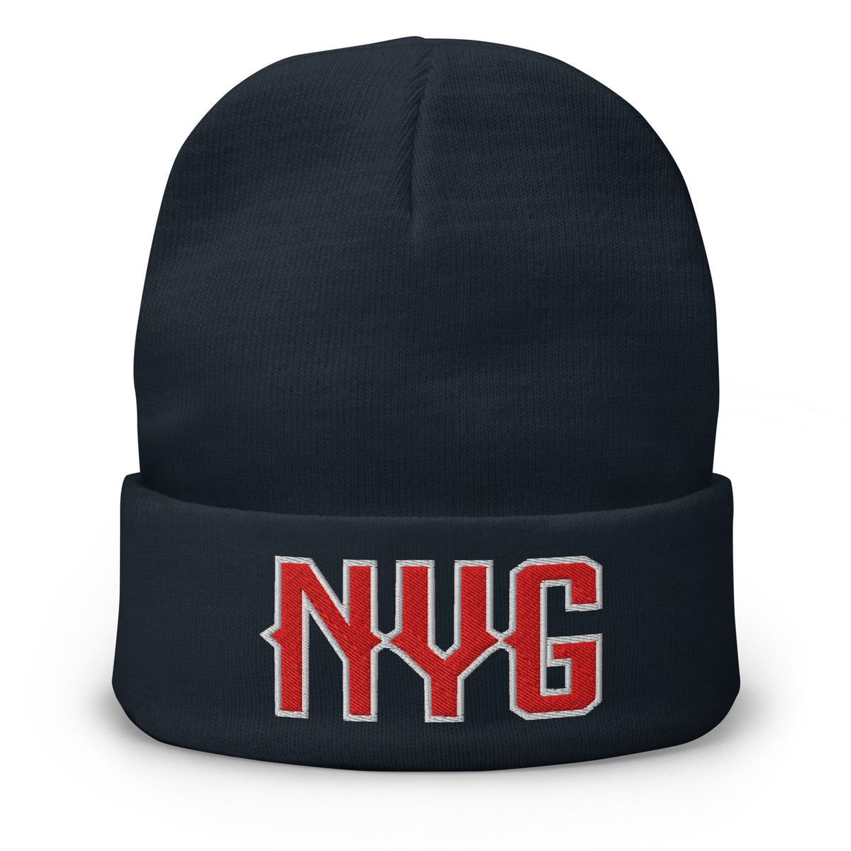 Vintage NYG Beanie Retro New York Football Winter Hat
