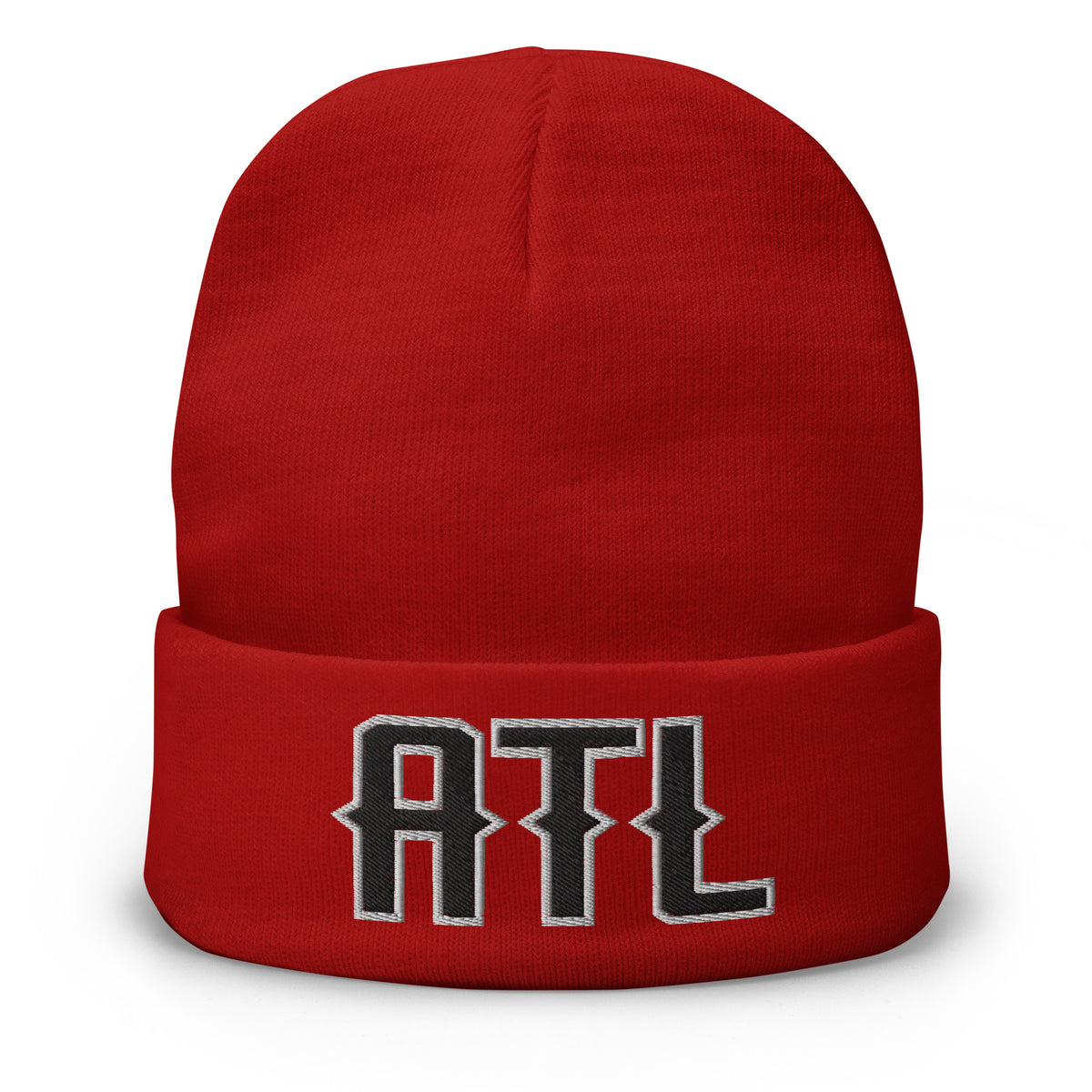 Vintage ATL Beanie Retro Atlanta Football Winter Hat
