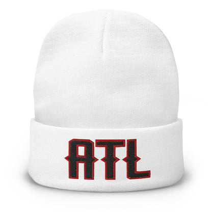 Vintage ATL Beanie Retro Atlanta Football Winter Hat