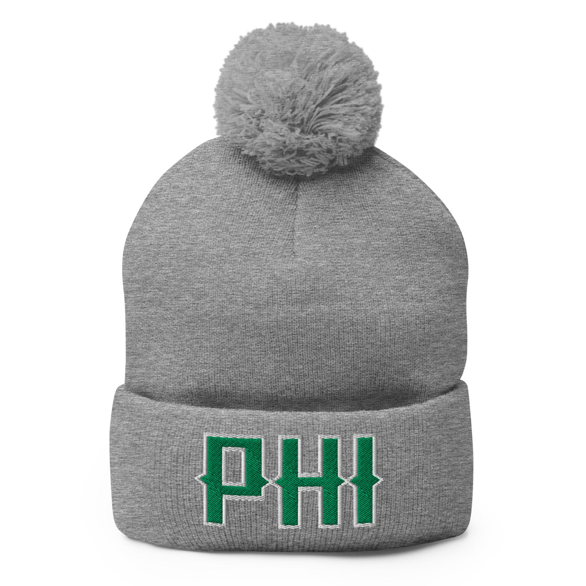 Vintage PHI Beanie Retro Philadelphia Football Hat w/ Pom-Pom