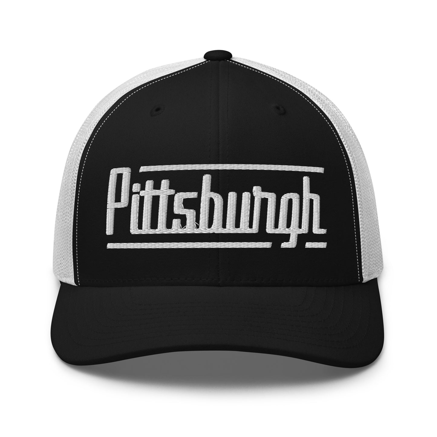 Retro Pittsburgh Trucker Cap Vintage Pittsburgh PA Trucker Hat