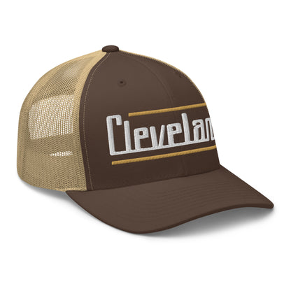 Retro Cleveland Trucker Cap Vintage Cleveland OH Trucker Hat