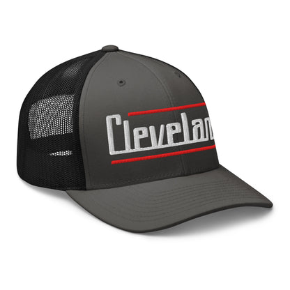 Retro Cleveland Trucker Cap Vintage Cleveland OH Trucker Hat