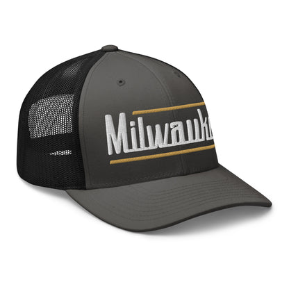 Retro Milwaukee Trucker Cap Vintage Milwaukee WI Trucker Hat