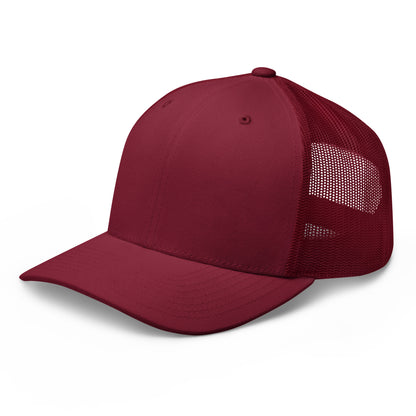 Custom Embroidered Trucker Hat | Mesh Work Logo Cap
