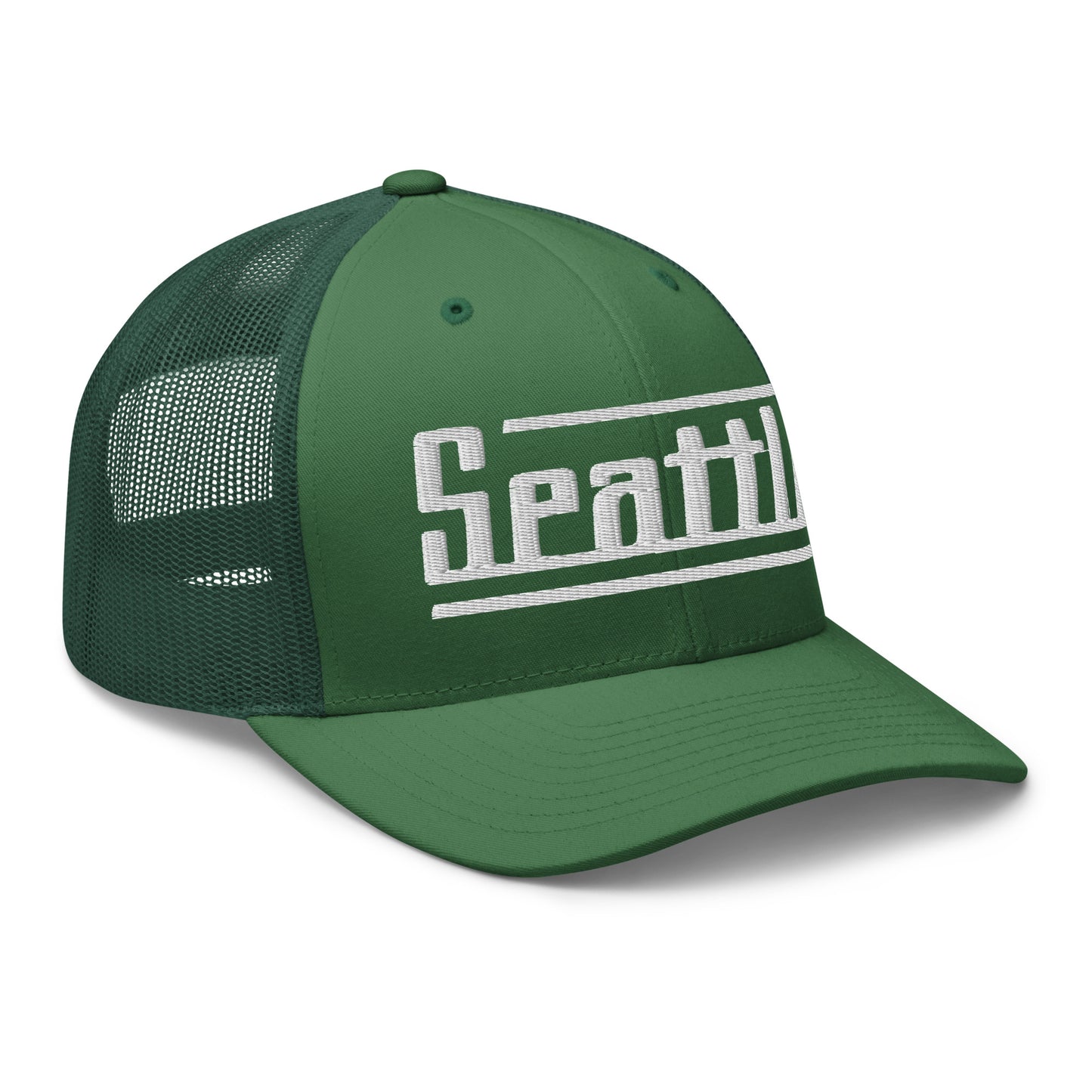 Retro Seattle Trucker Cap Vintage Seattle WA Trucker Hat