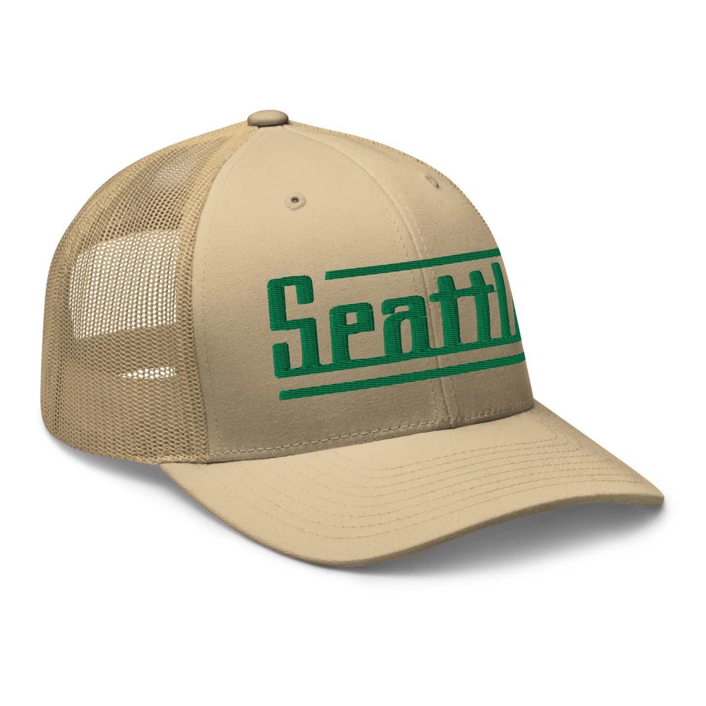 Retro Seattle Trucker Cap Vintage Seattle WA Trucker Hat