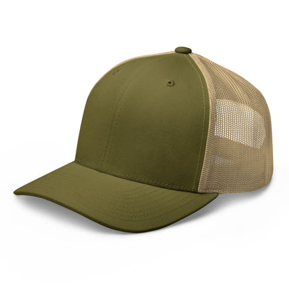 Custom Embroidered Trucker Hat | Mesh Work Logo Cap