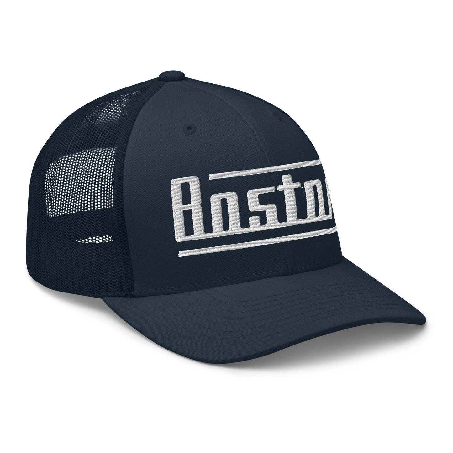 Retro Boston Trucker Cap Vintage Boston MA Trucker Hat