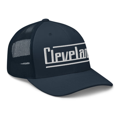Retro Cleveland Trucker Cap Vintage Cleveland OH Trucker Hat