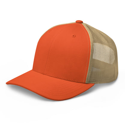 Custom Embroidered Trucker Hat | Mesh Work Logo Cap