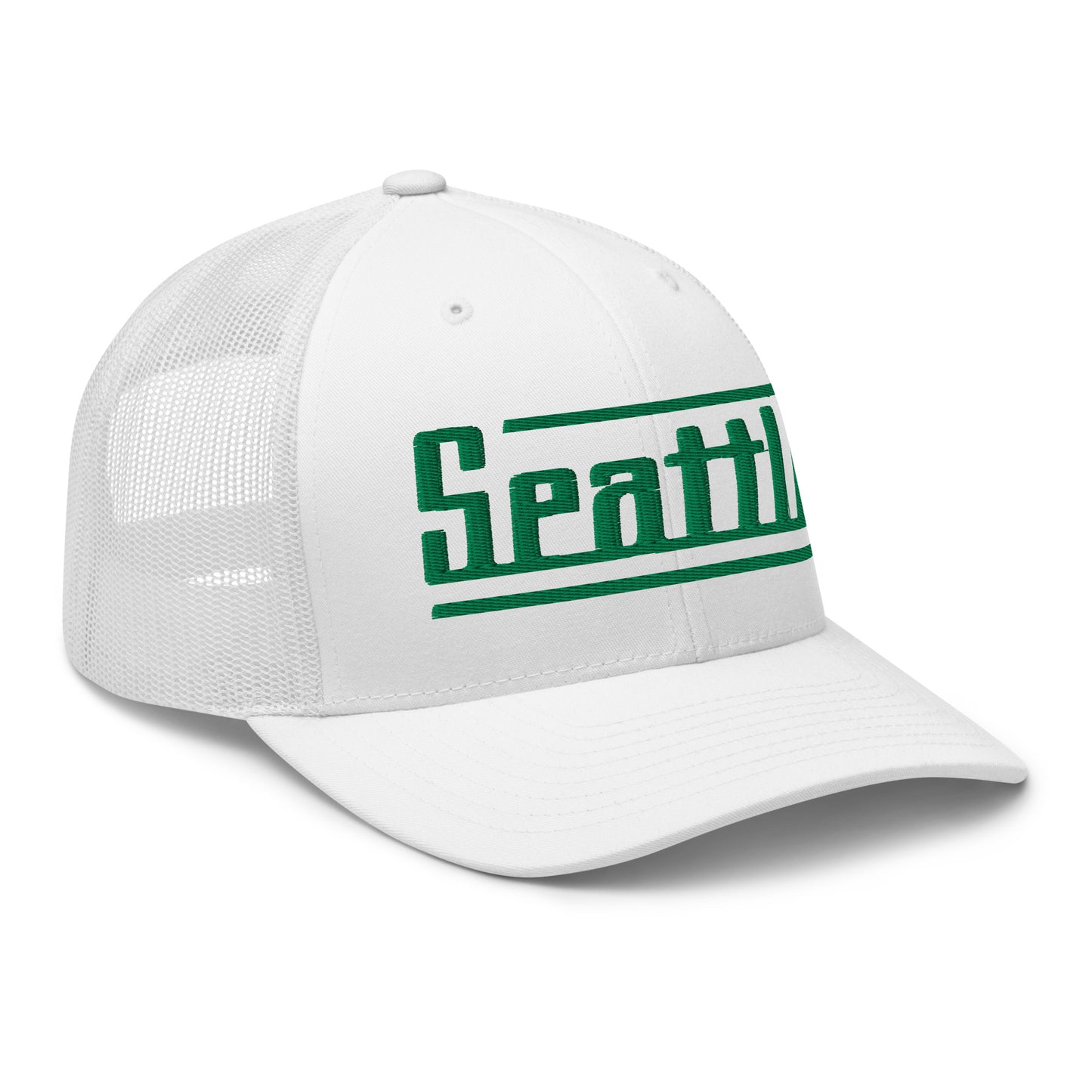 Retro Seattle Trucker Cap Vintage Seattle WA Trucker Hat