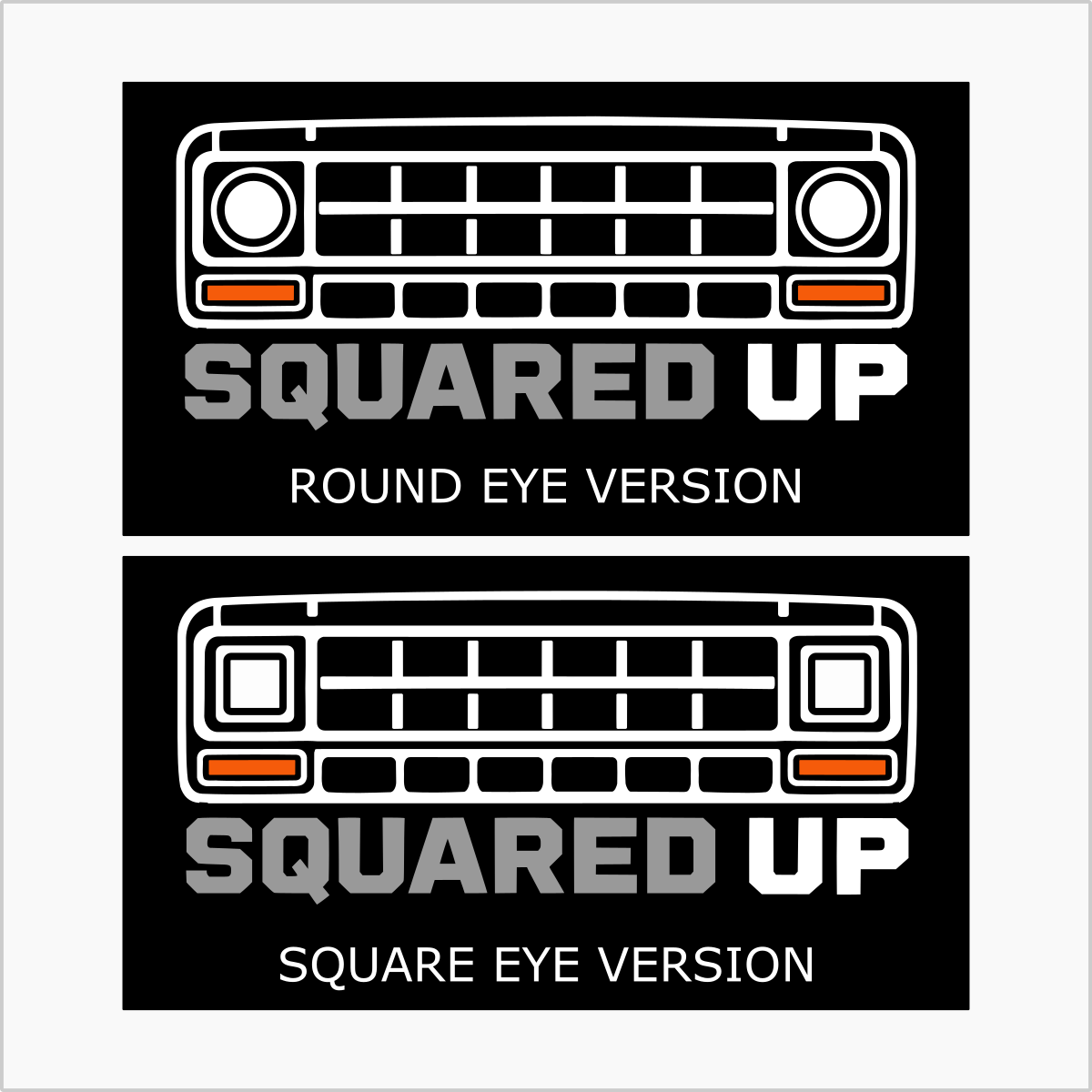 Squarebody Truck Hat Squared Up Grill Trucker Hat