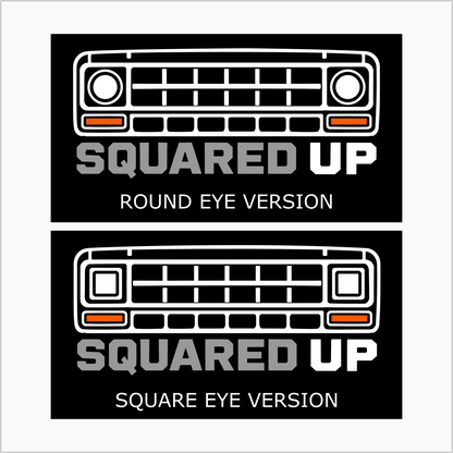 Squarebody Truck Hat Squared Up Grill Trucker Hat