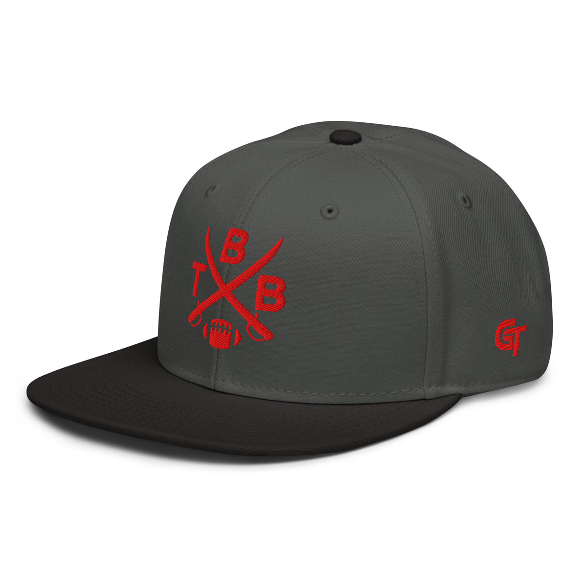 Tampa Bay Football Snapback Cap Retro TBB Football Cross Hat