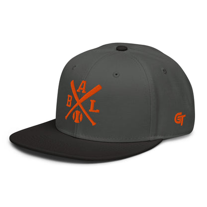Baltimore Baseball Snapback Cap Retro BAL Baseball Bats Hat