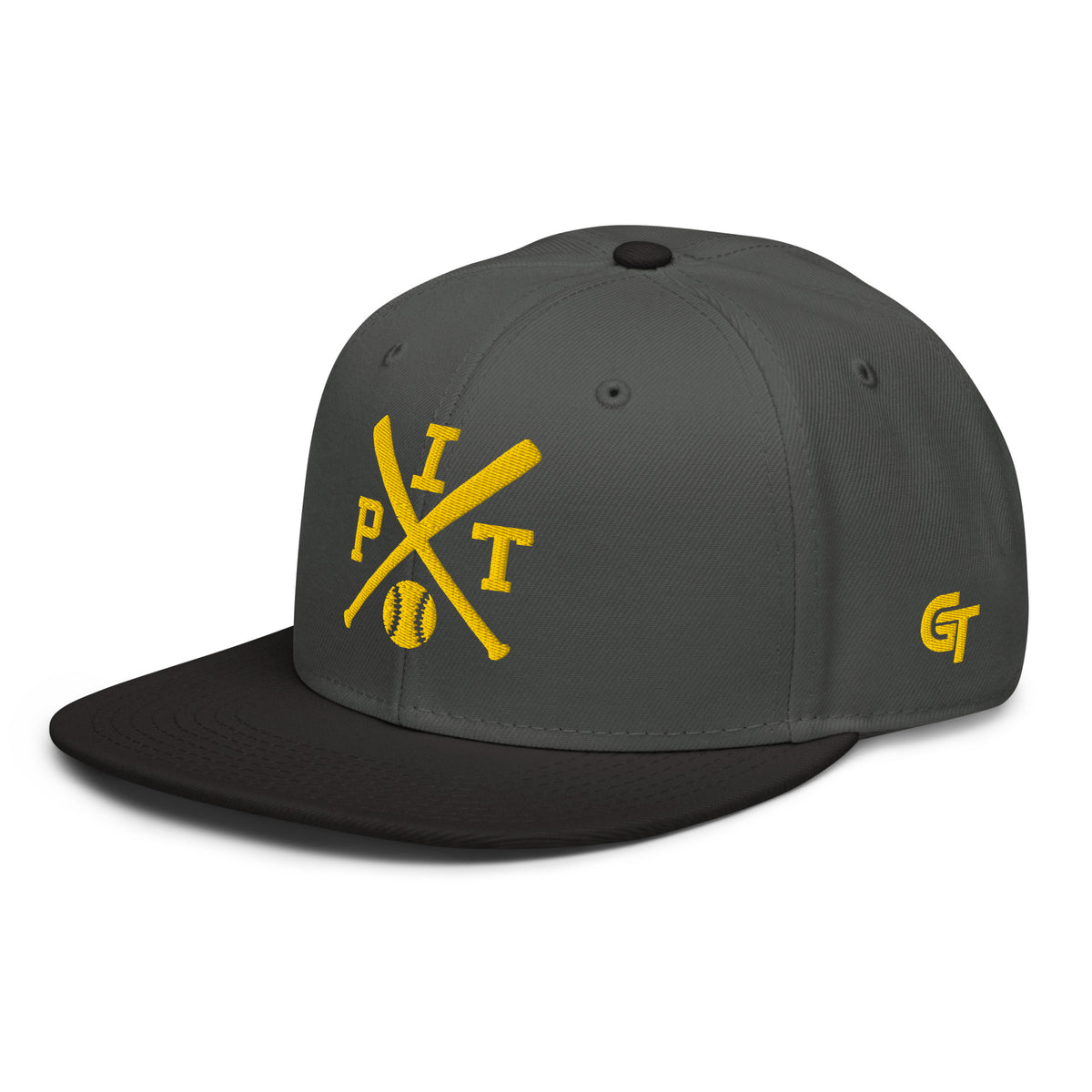 Pittsburgh Baseball Snapback Cap Retro PIT Baseball Bats Hat