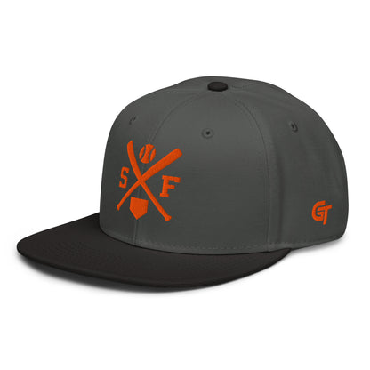 San Francisco Baseball Snapback Cap Retro SF Baseball Bats Hat