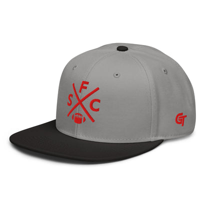 San Francisco Football Snapback Cap Retro SFC Football Cross Hat