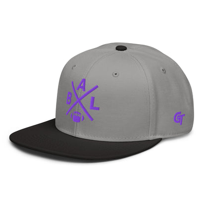 Baltimore Football Snapback Cap Retro BAL Football Cross Hat