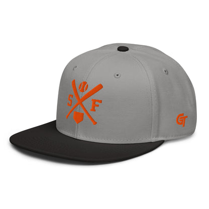 San Francisco Baseball Snapback Cap Retro SF Baseball Bats Hat