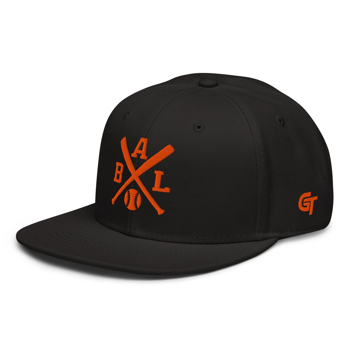 Baltimore Baseball Snapback Cap Retro BAL Baseball Bats Hat
