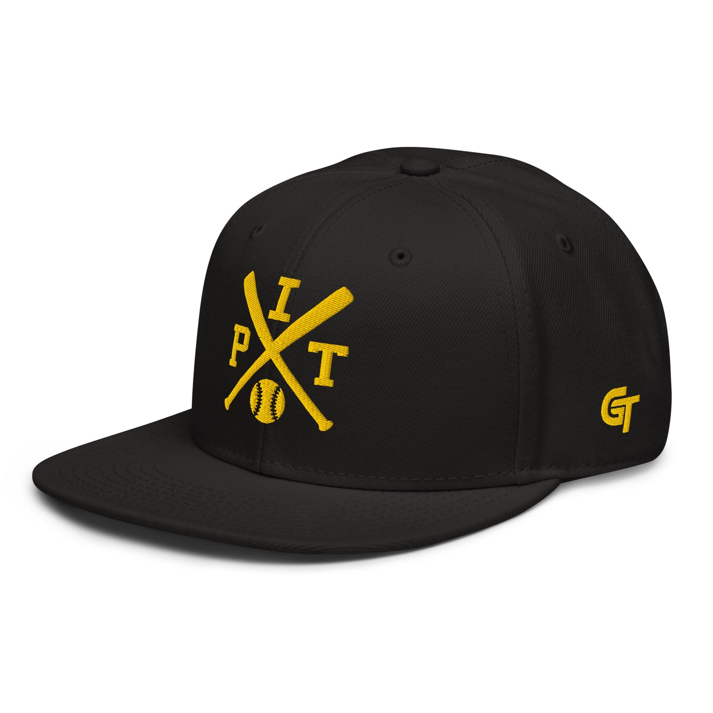 Pittsburgh Baseball Snapback Cap Retro PIT Baseball Bats Hat
