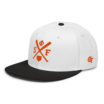 San Francisco Baseball Snapback Cap Retro SF Baseball Bats Hat