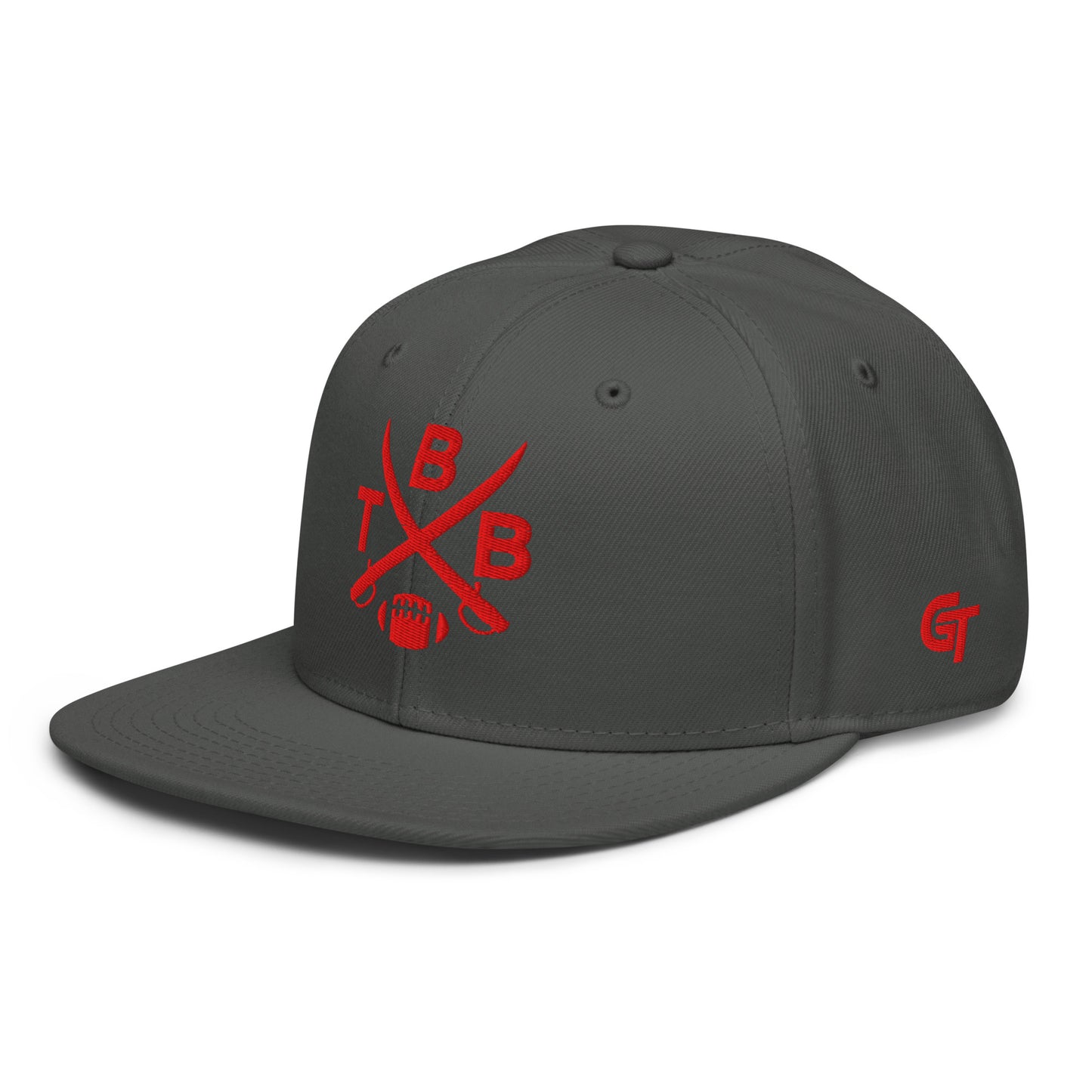 Tampa Bay Football Snapback Cap Retro TBB Football Cross Hat