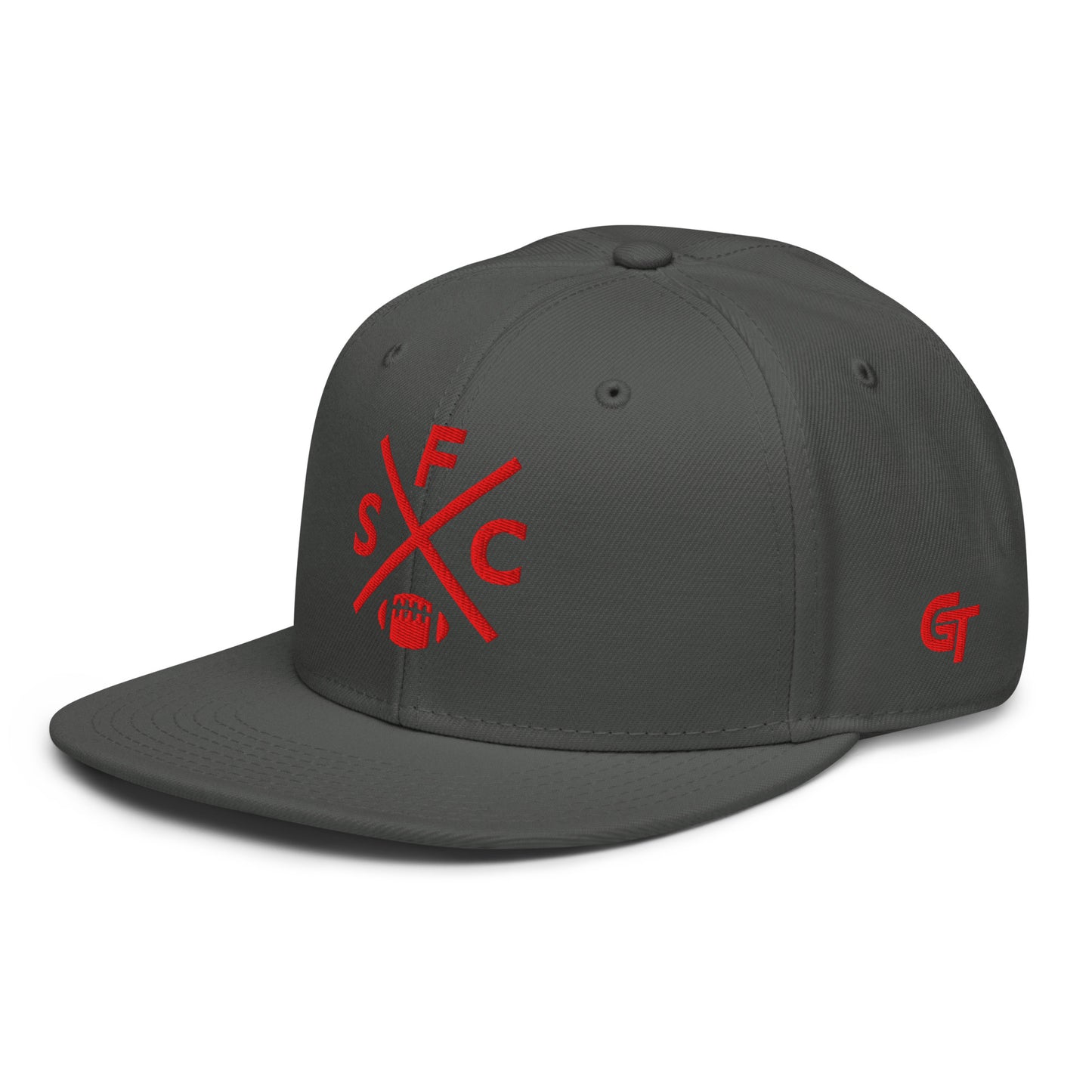 San Francisco Football Snapback Cap Retro SFC Football Cross Hat