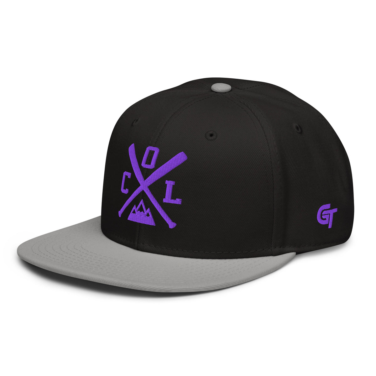 Colorado Baseball Snapback Cap Retro COL Baseball Bats Hat