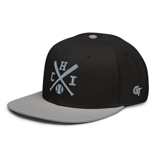 Chicago Baseball Snapback Hat Retro Sox Baseball Bats Hat