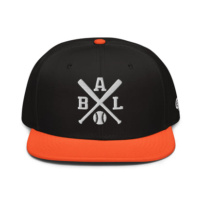 Baltimore Baseball Snapback Cap Retro BAL Baseball Bats Hat